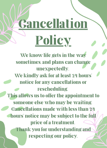 Cancellation Policy